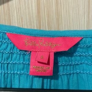 Lilly Pulitzer Blue Top